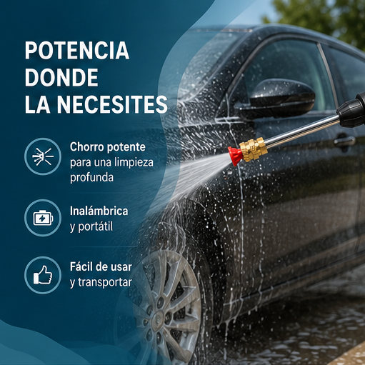 Pistola a alta presión profesional portátil